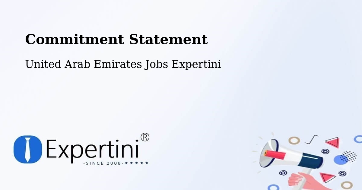 Corporate Commitment – Dubai - United Arab Emirates Jobs Expertini