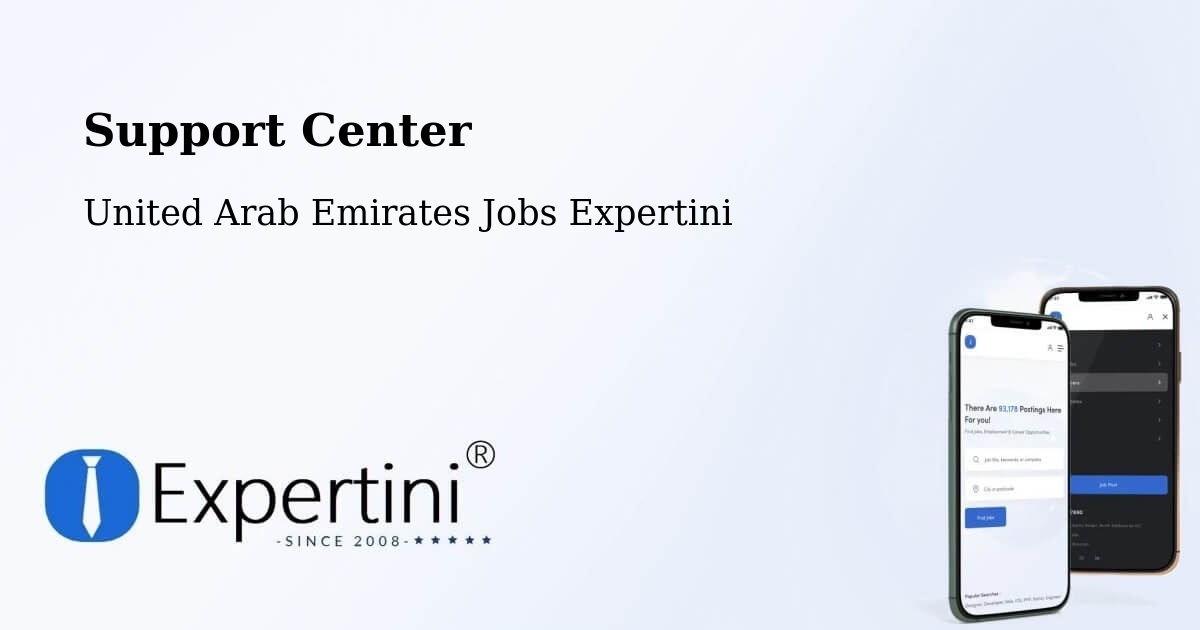 Support Services – Dubai - United Arab Emirates Jobs Expertini